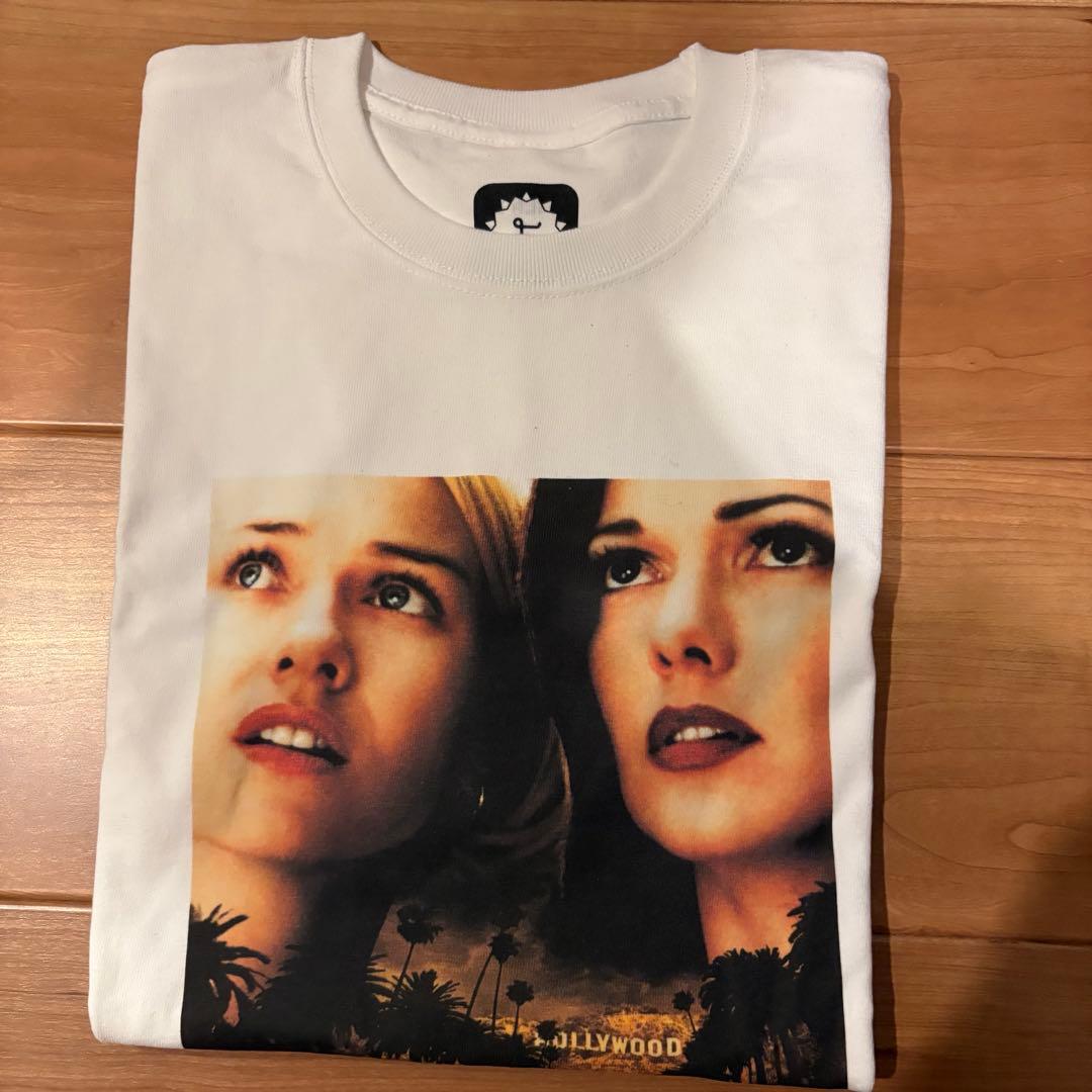 【L】マルホランドドライブ オフィシャルTシャツ デヴィッドリンチ監修 白