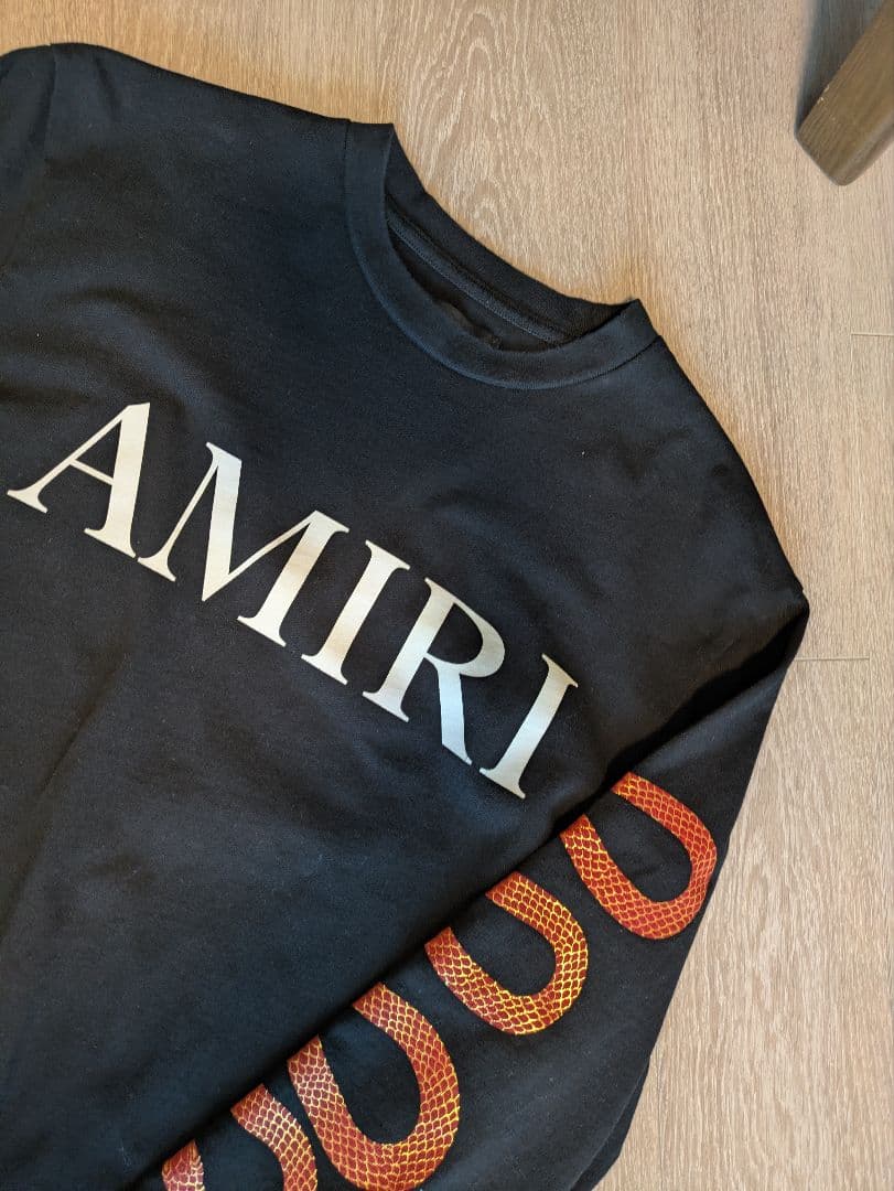 AMIRI スネーク ロングスリーブ Tシャツ
