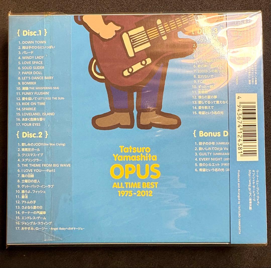 【新品未開封】山下達郎 OPUS 初回限定盤 4CD