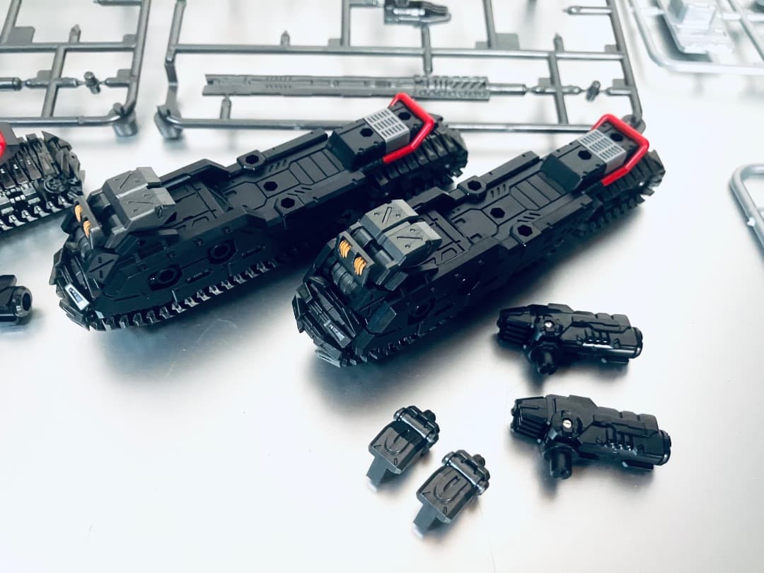 ダイアクロン　タクティカルムーバー拡張ユニット　チャリオットユニット　2セット