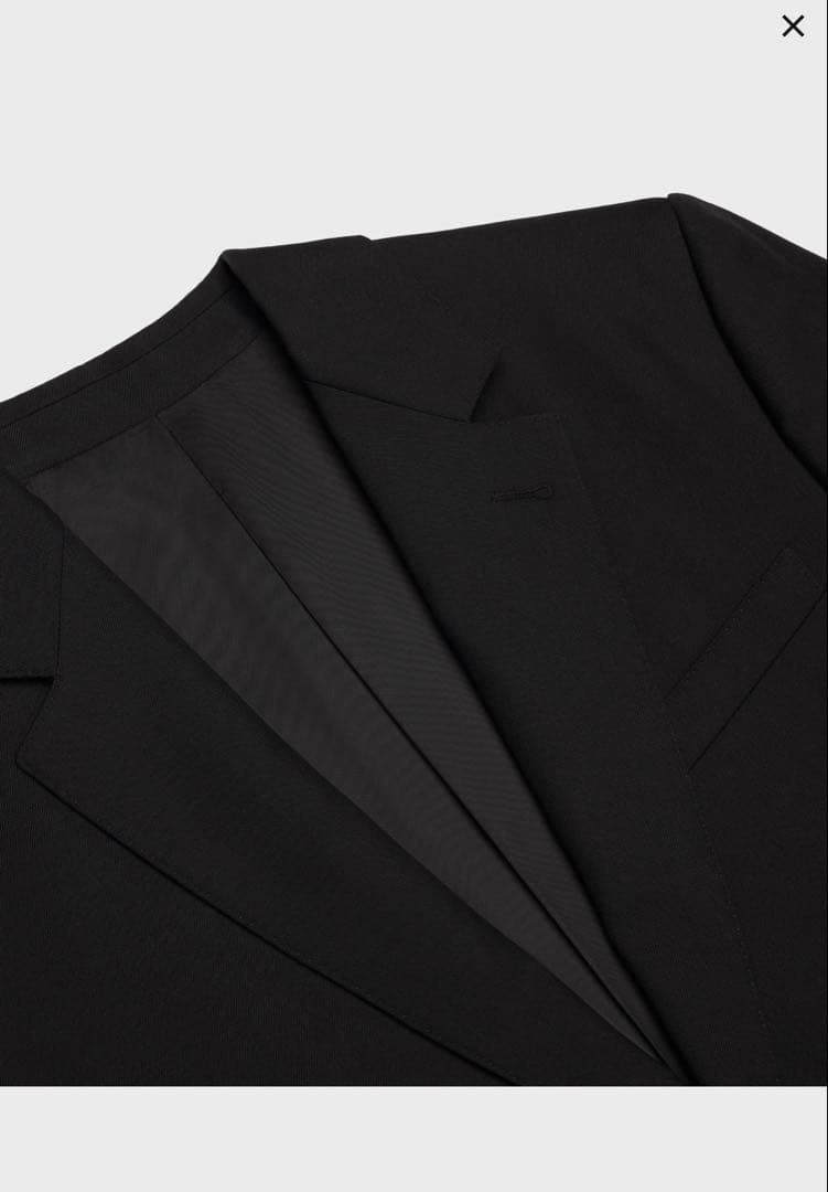ケ*ジ様 CELINE AW2023 黒ボクシージャケット　サイズ50