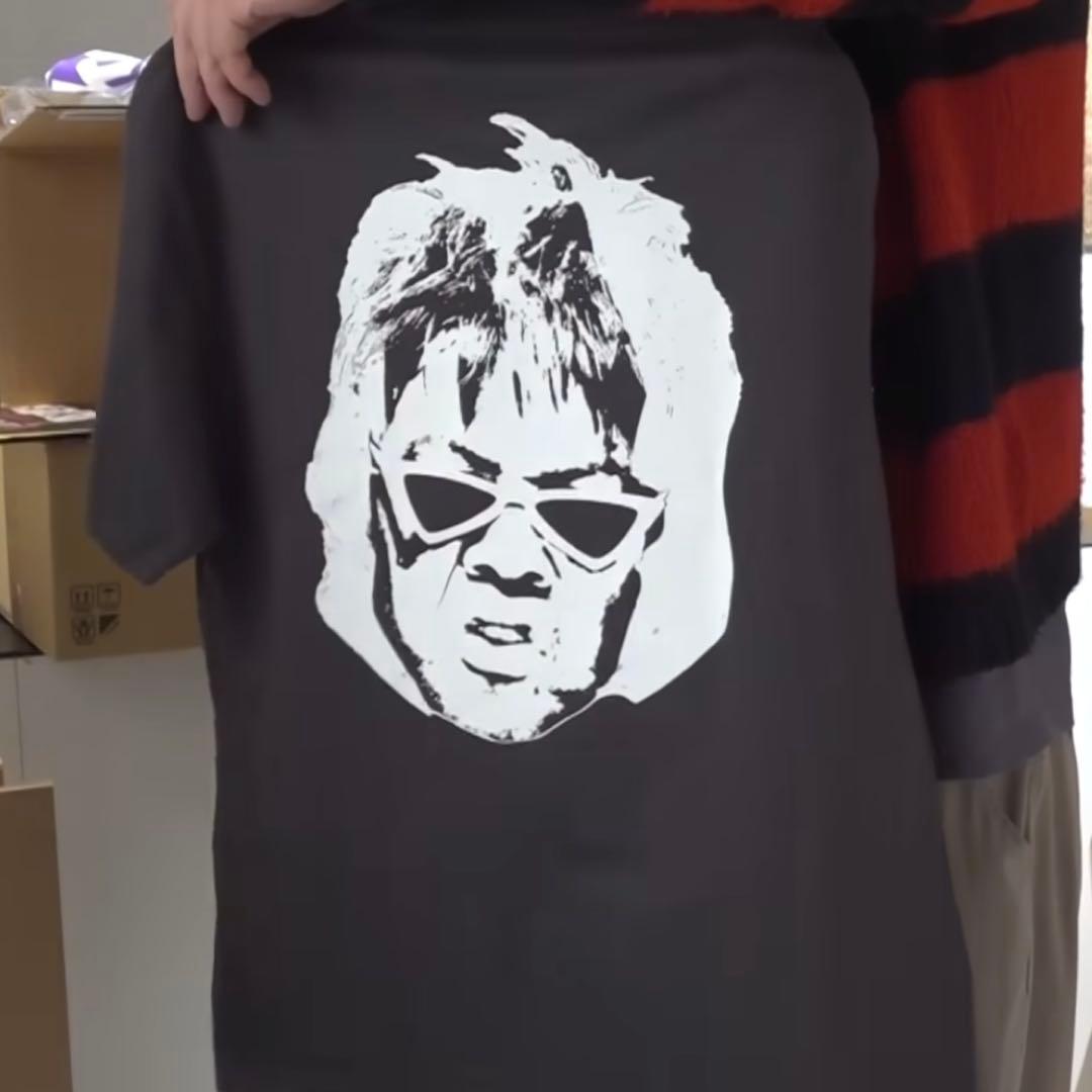 野生爆弾くっきー　鋲じゃん展　Tシャツ