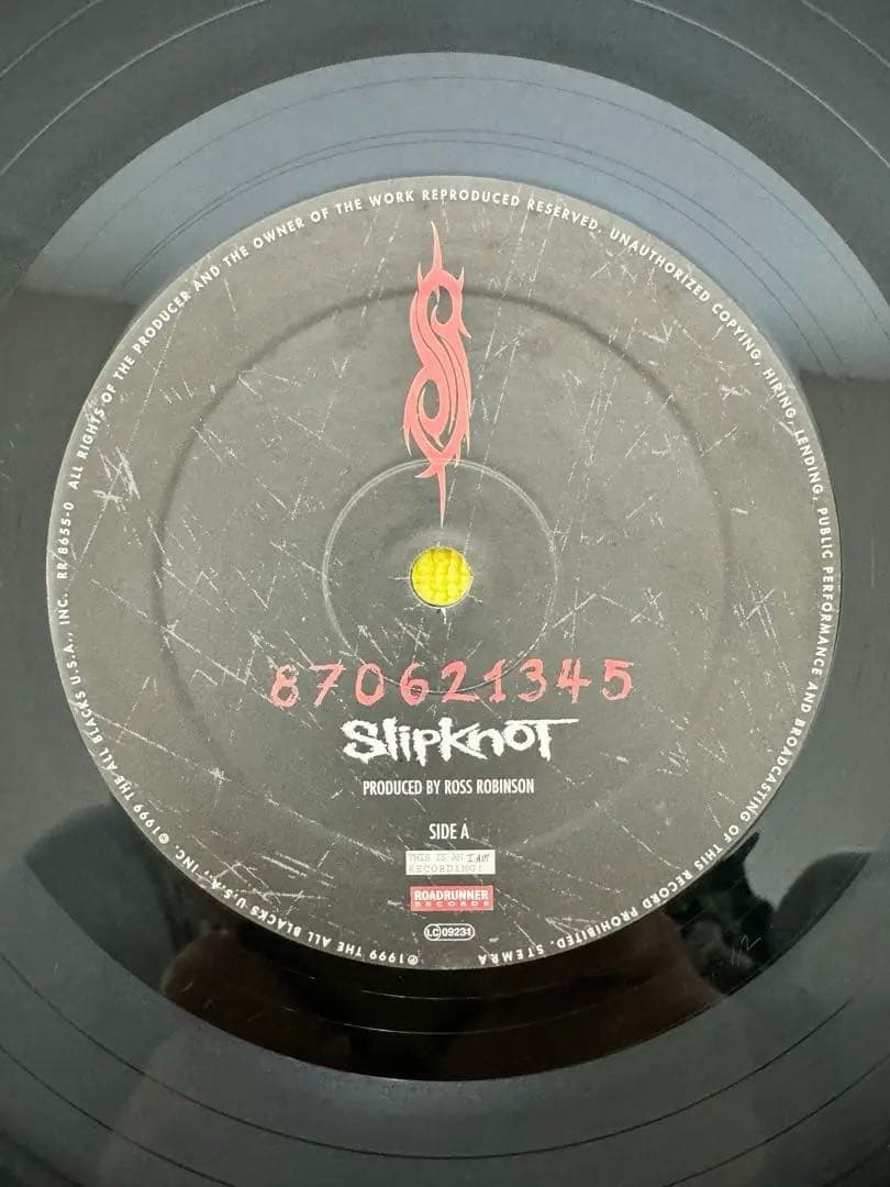 SLIPKNOT レコード　1999年