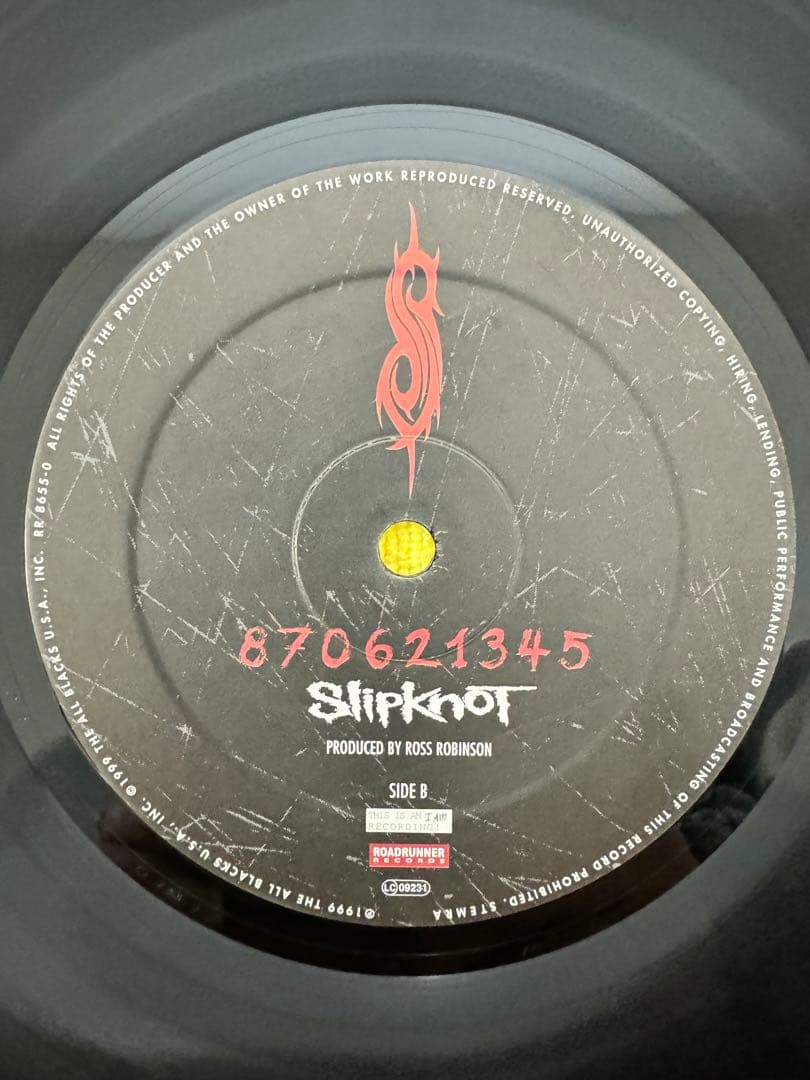 SLIPKNOT レコード　1999年