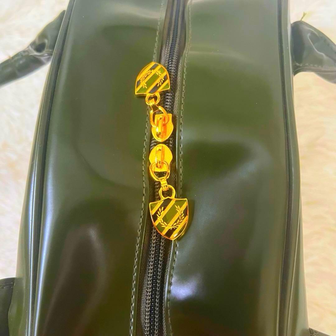 希少＊美品☆フレッドペリー☆Fred Perry PVC y2k ボストンバッグ