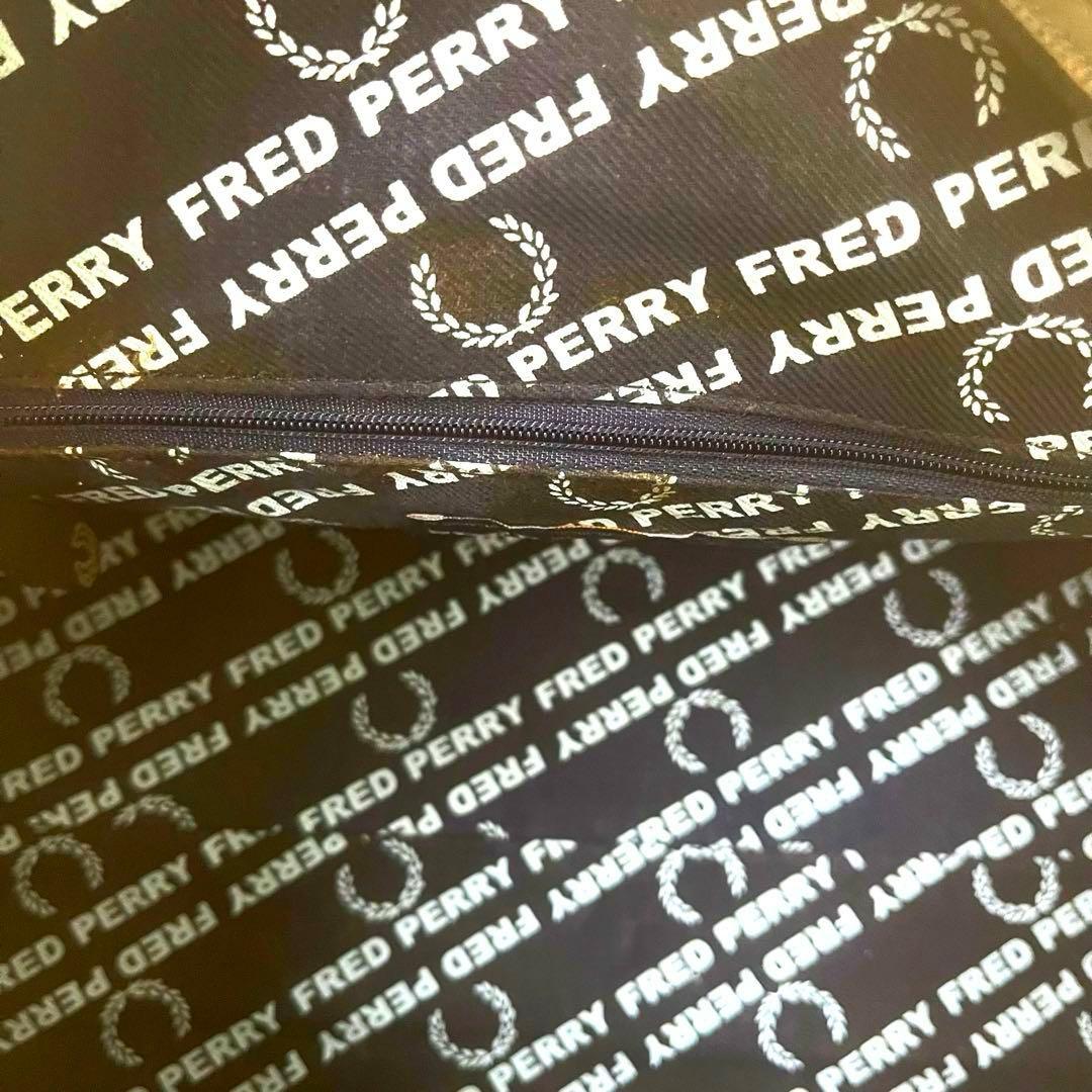 希少＊美品☆フレッドペリー☆Fred Perry PVC y2k ボストンバッグ