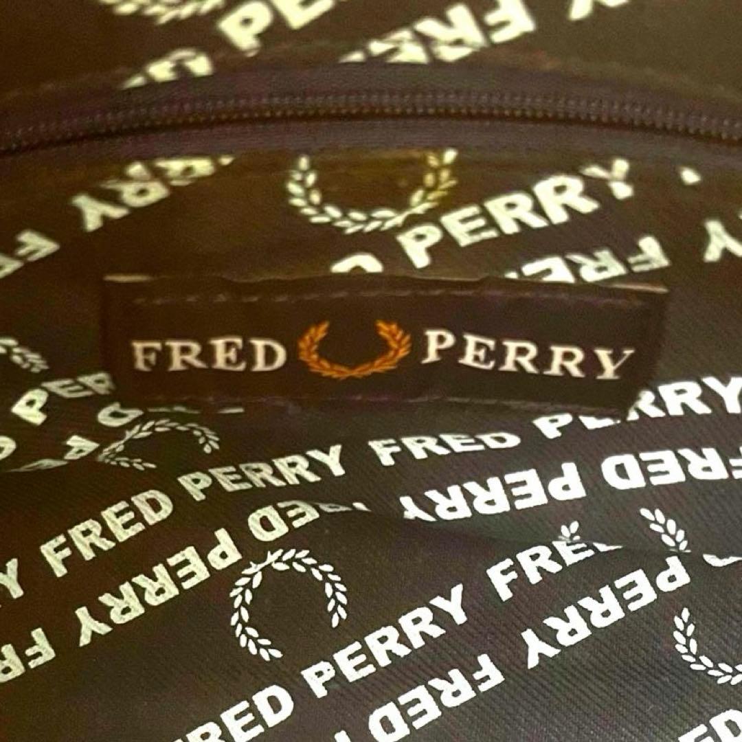 希少＊美品☆フレッドペリー☆Fred Perry PVC y2k ボストンバッグ