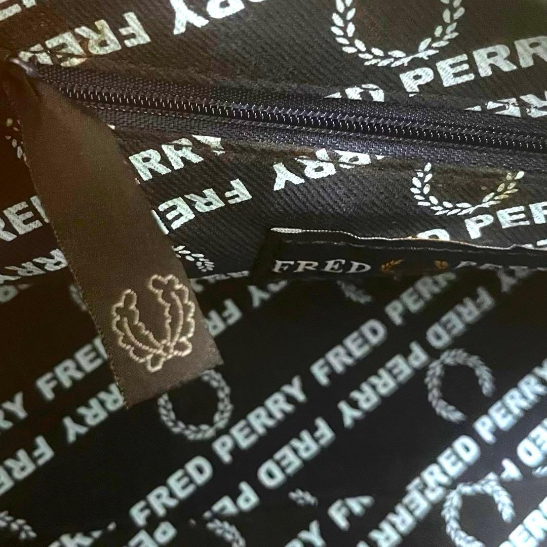希少＊美品☆フレッドペリー☆Fred Perry PVC y2k ボストンバッグ