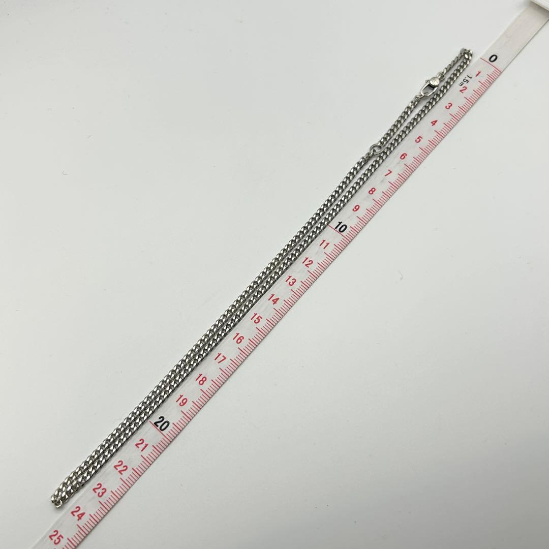 美品　グッチ　喜平チェーン　ネックレス　シルバー　約48cm