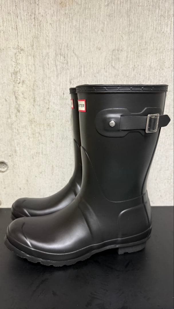 靴 HUNTER ORIGINAL SHORT BOOT UK6