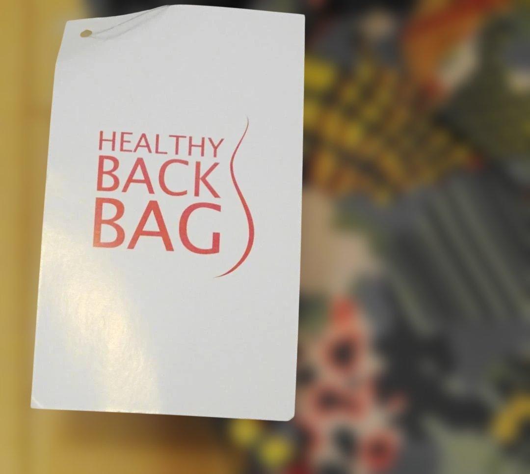 HEALTHY BACK BAG カラフル 新品タグ付 ヘルシーバックバッグ