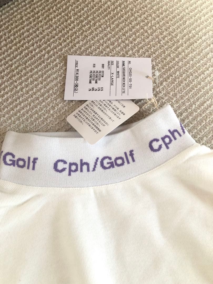 Cph/Golf モック　ネック　ティー　サイズXL