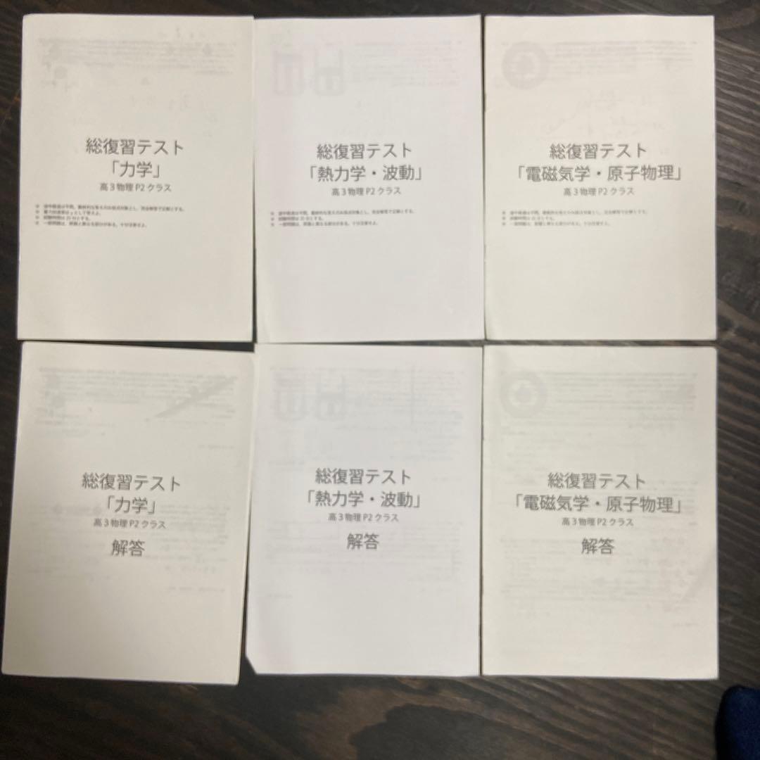 鉄緑会高3物理授業冊子第1回〜第24回(講義全て)