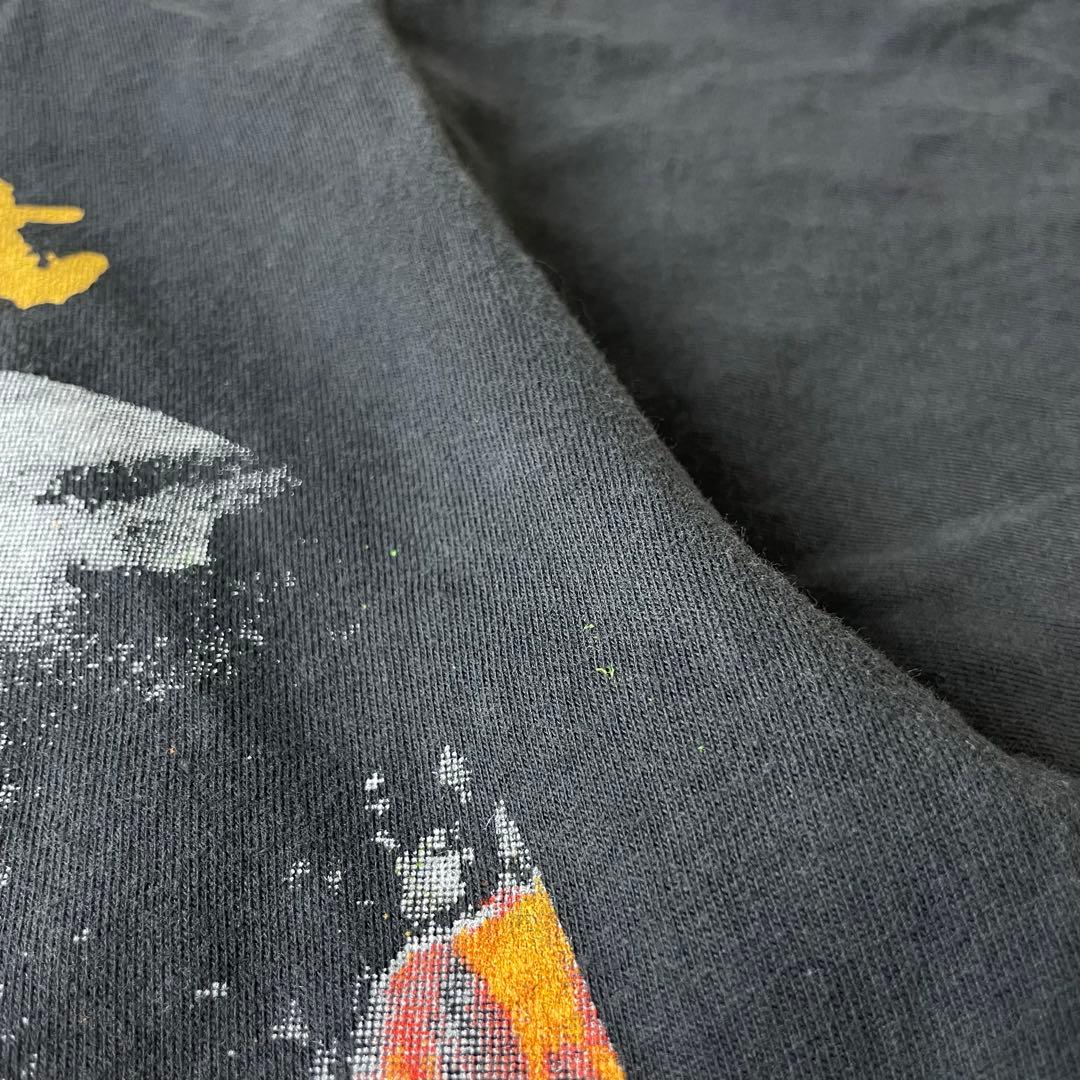 レイジアゲインストザマシーン フェードTシャツ ブラック L 車 炎