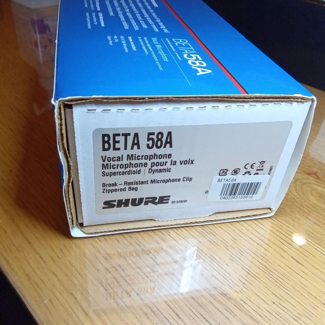 SHURE BETA 58A ダイナミックマイク