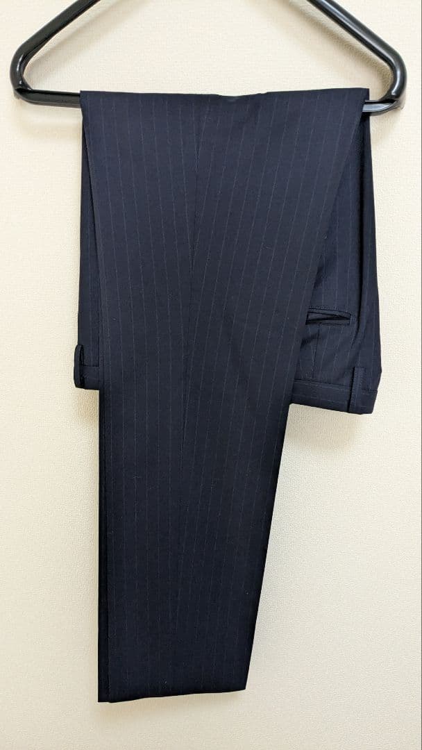 SUIT SELECT ネイビーストライプ スーツセット