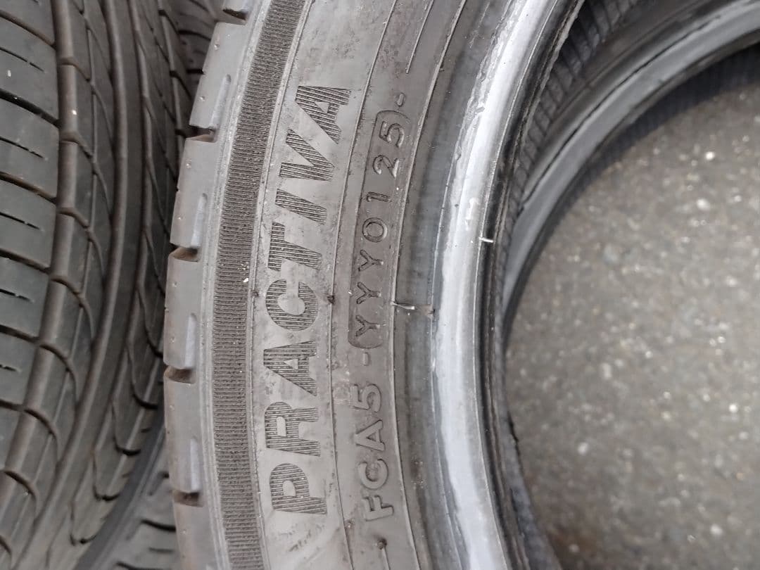 ヨコハマタイヤ　プラクティバ 165 55R 15 75V