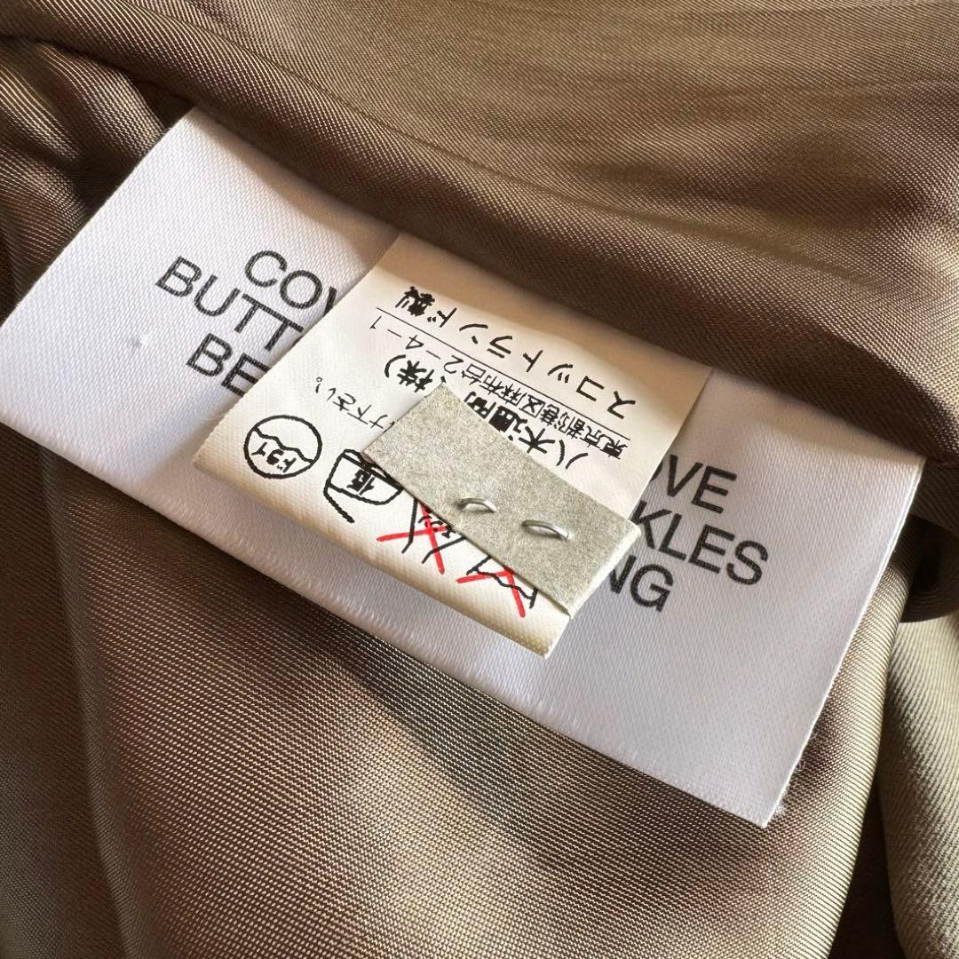 ★美品★ MACKINTOSH トレンチコート カーキ ウエストポイント ロゴ