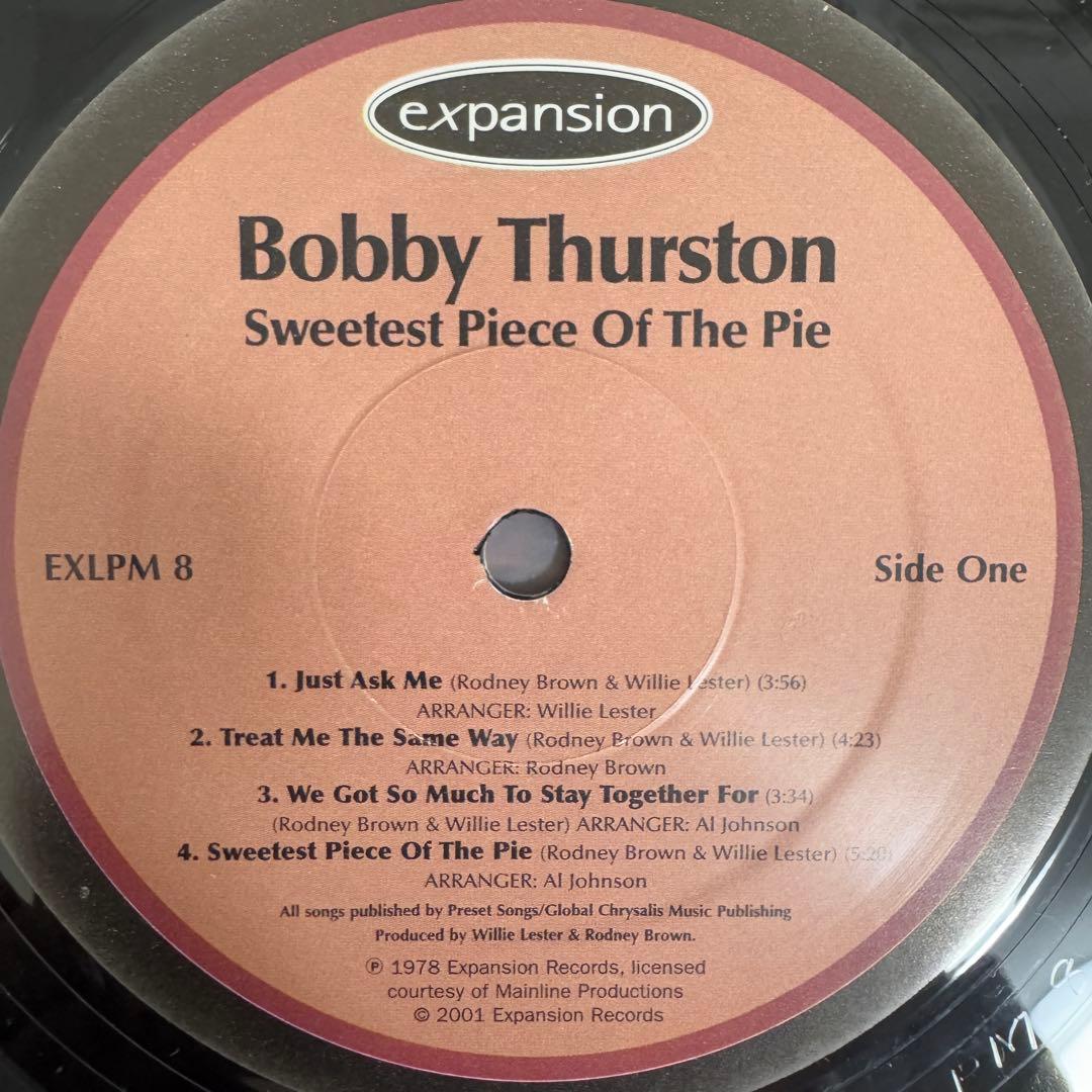 洋楽 BOBBY THURSTON/SWEETEST PIECE OF THE PIE