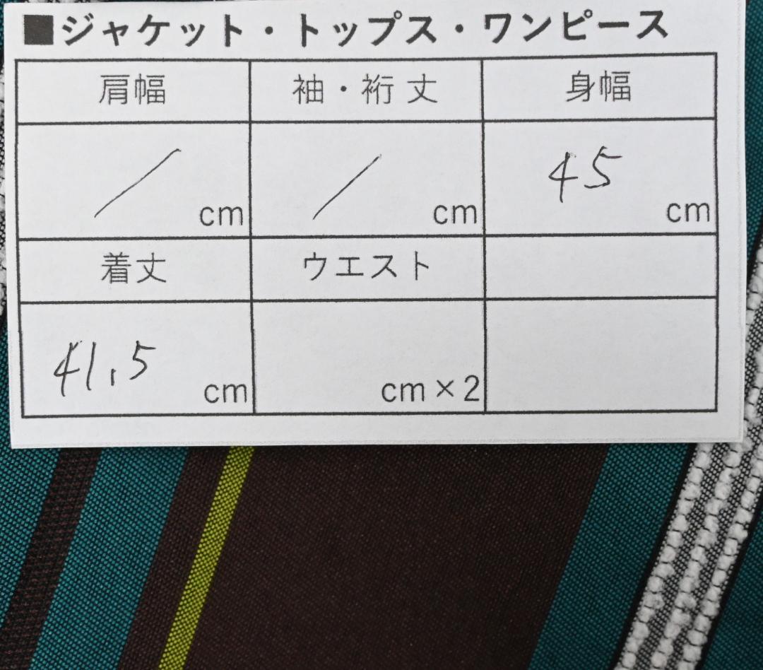 □ 44282★春 定価3.7万 アンスリード マルチストライプキャミソール