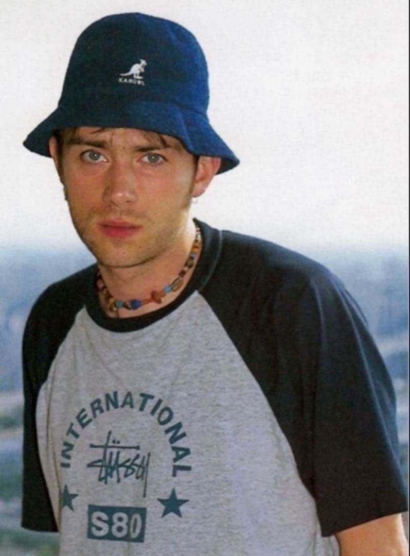 old stussy Tシャツ　90s デーモン・アルバーン