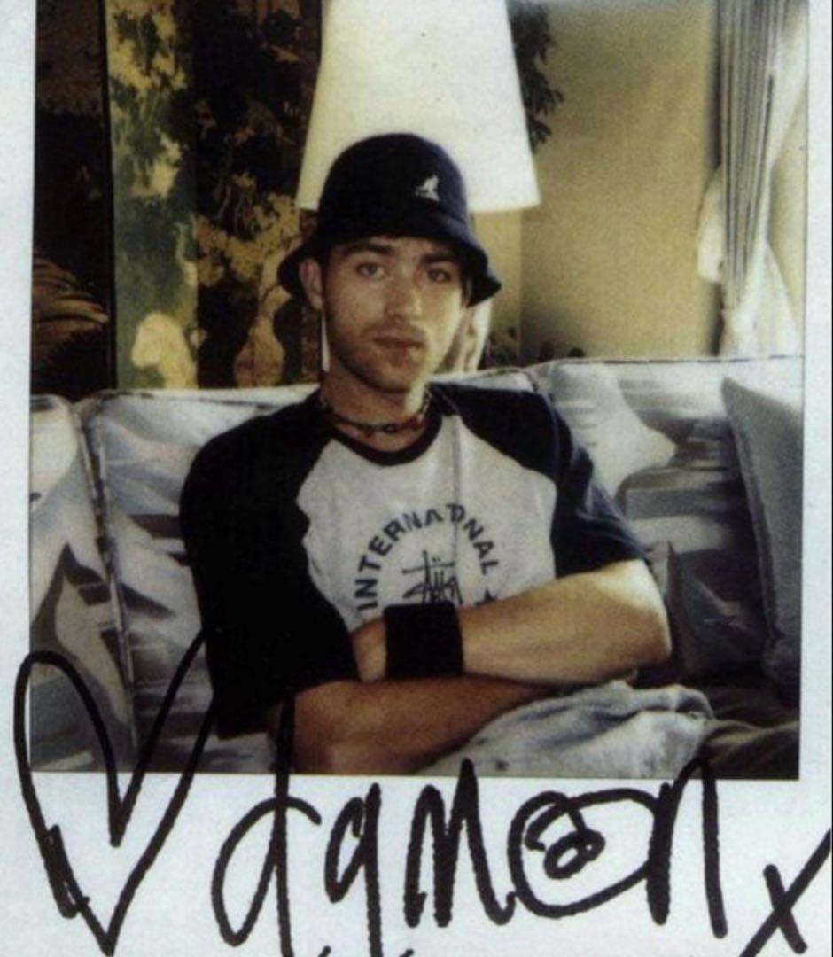 old stussy Tシャツ　90s デーモン・アルバーン