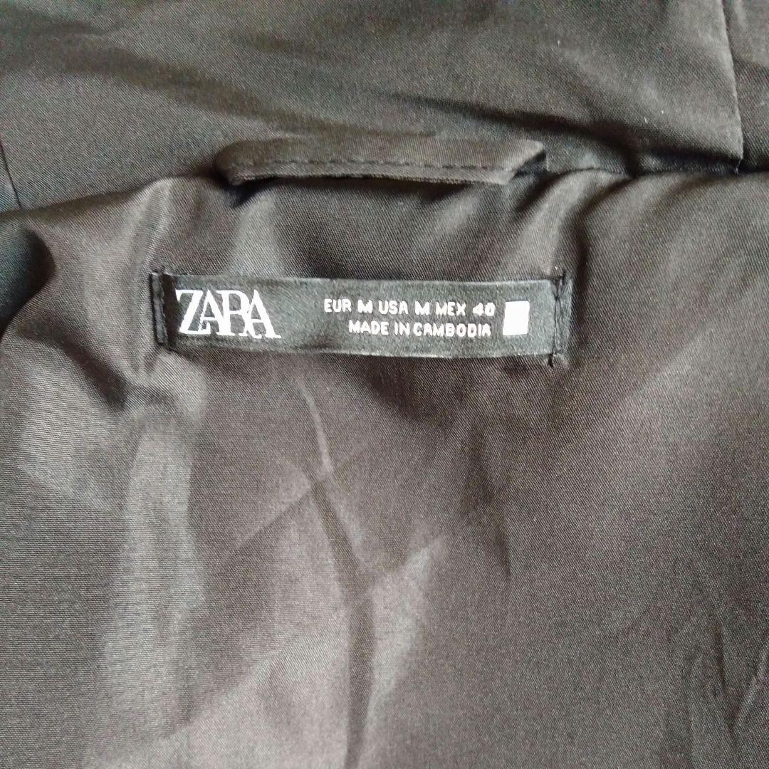 ZARA☆大人気完売商品★ファーフードジャケットＭサイズ美品です★