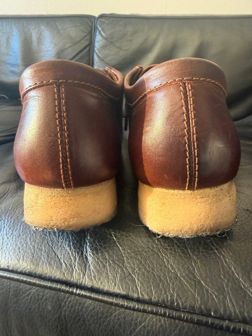 【美品】クラークス ワラビー ビーズワックス 26.5cm
