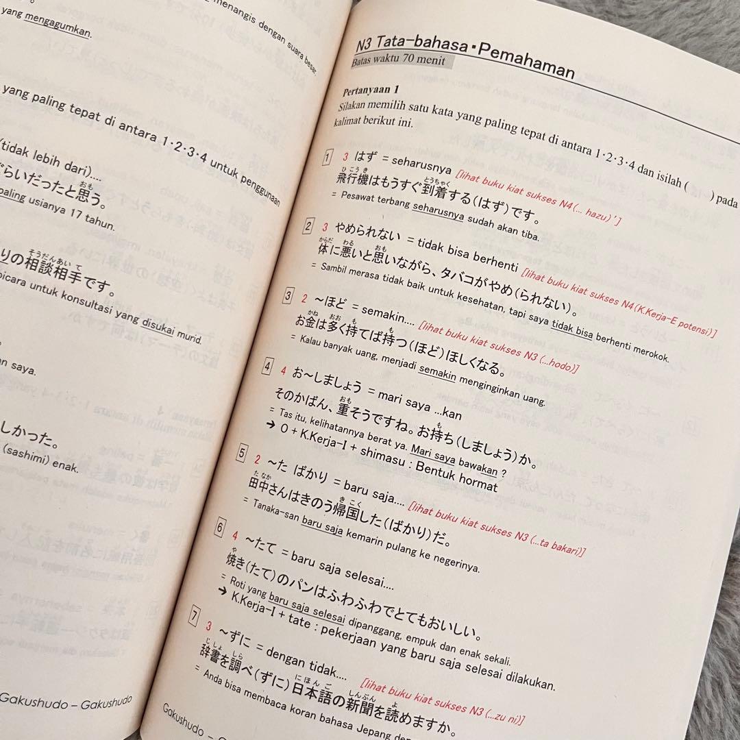 Kiat Sukses N3 日本語能力試験対策セット