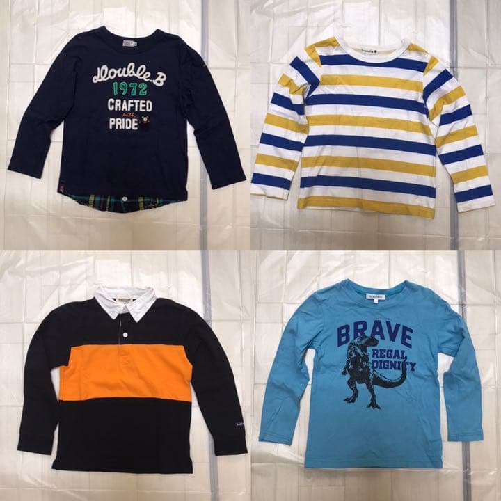 男の子　まとめ売り　ミキハウスのアウターあり