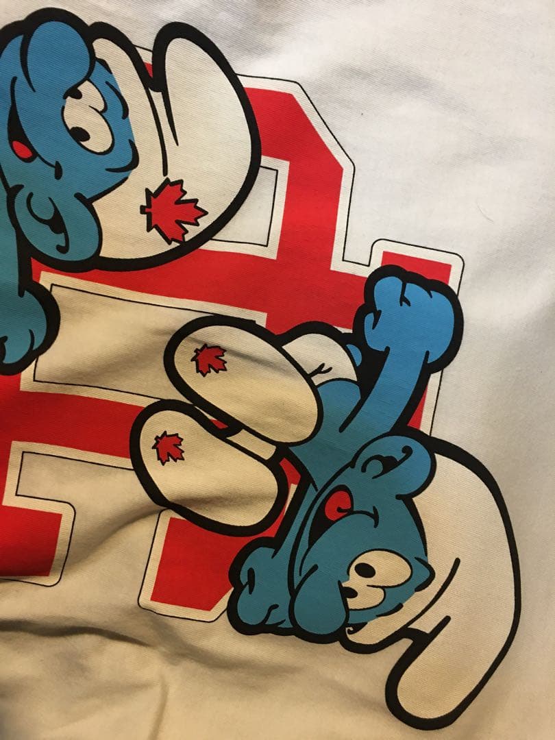 あっきー dsquared2 × SMURFS T