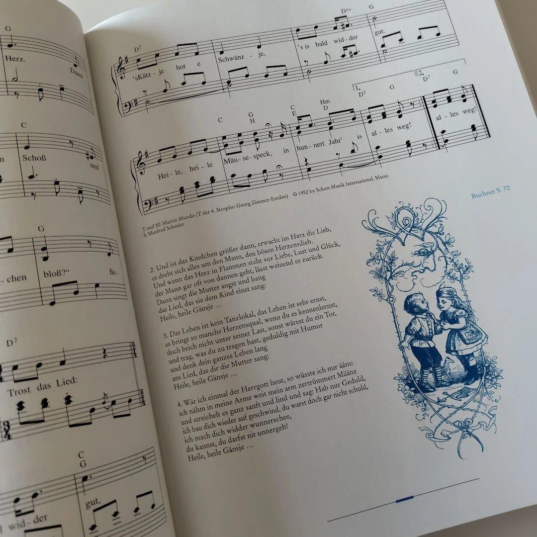洋書ドイツ語 Das Buch der Kinderlieder子供の歌 楽譜集