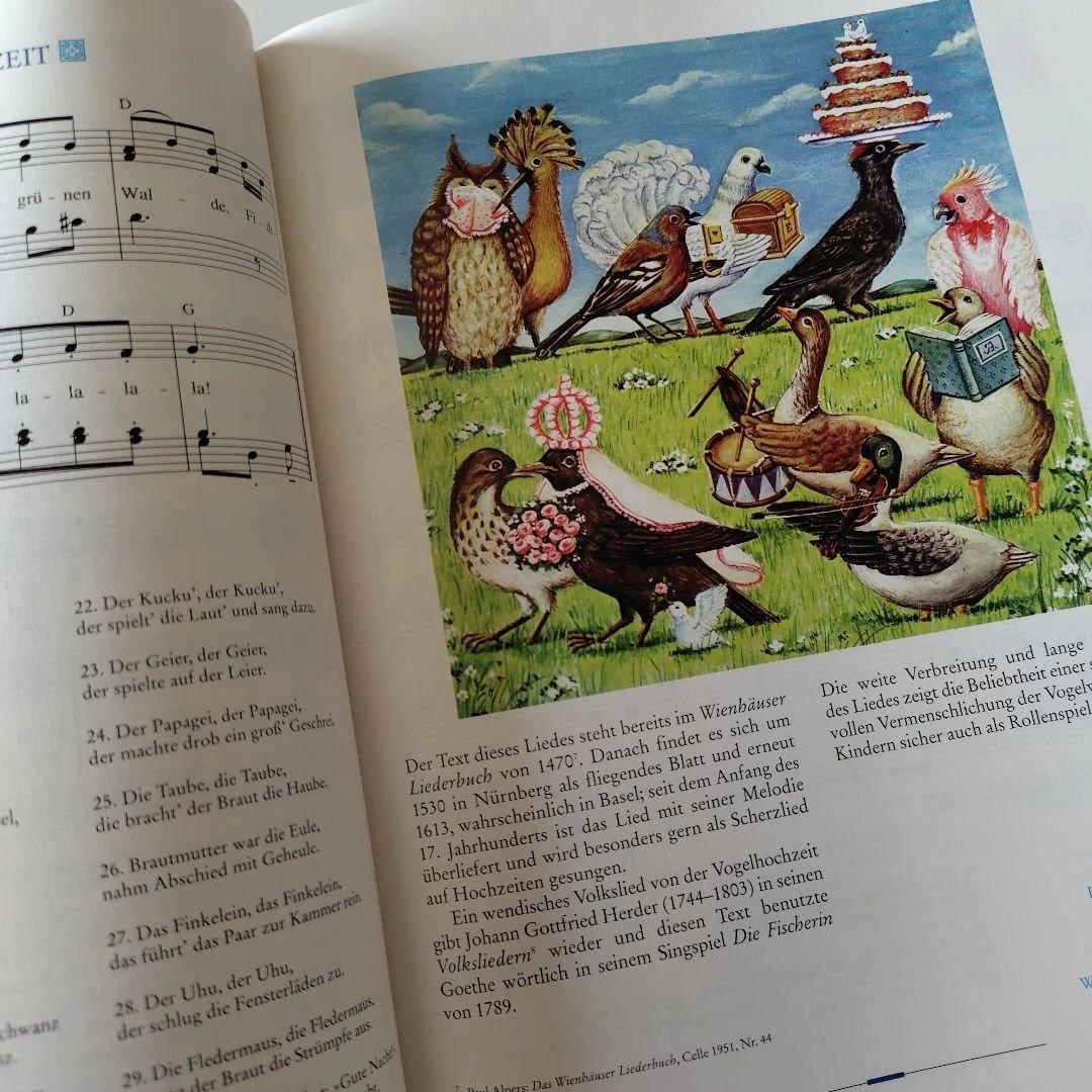 洋書ドイツ語 Das Buch der Kinderlieder子供の歌 楽譜集