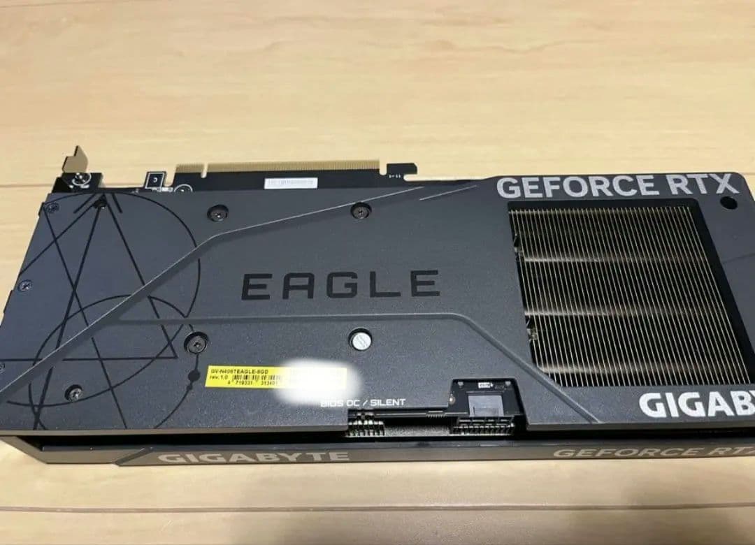 グラフィックボード・グラボ・ビデオカード RTX 4060ti eagle gigabyte 8gb