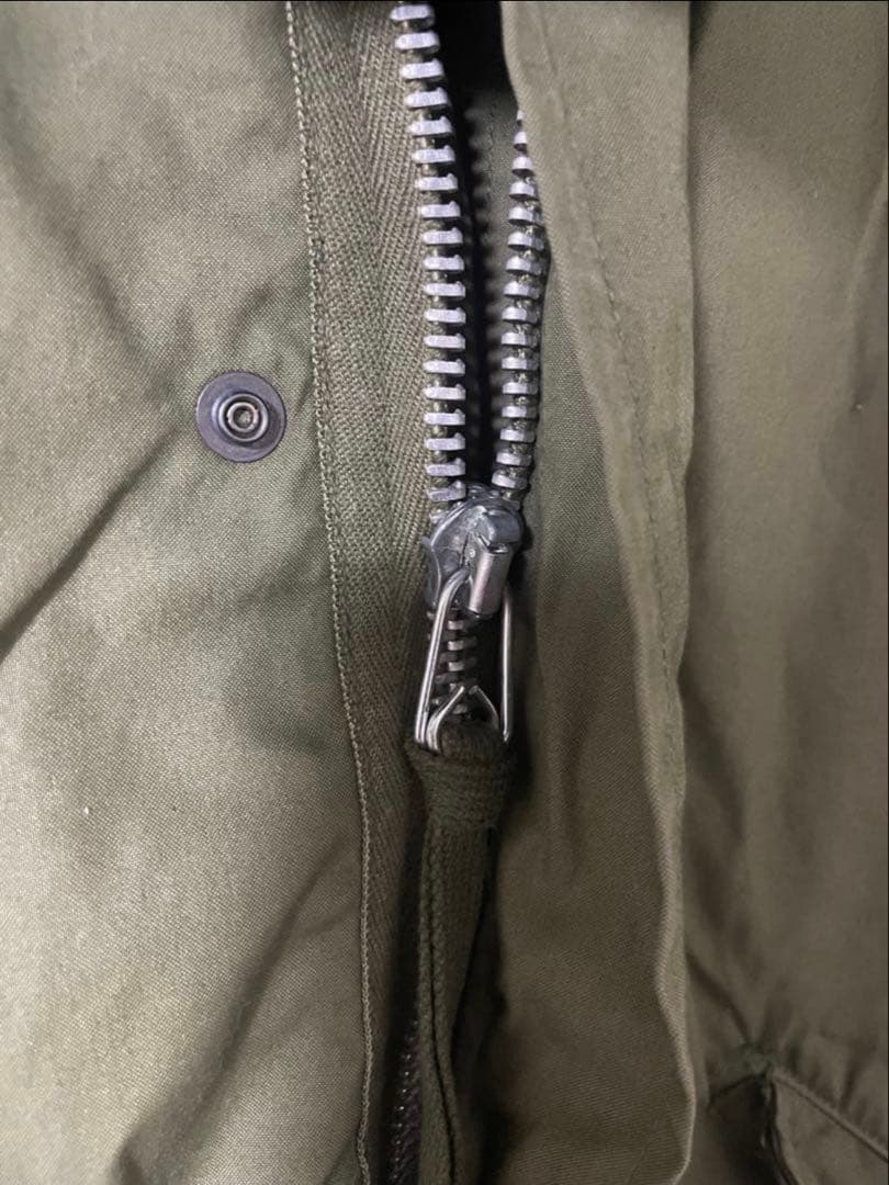 70's M65 アルミジップ　XS フルセット　ヴィンテージ　モッズコート