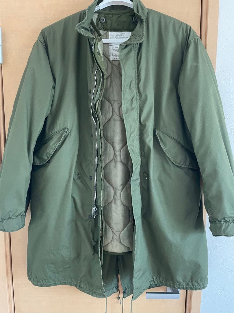 70's M65 アルミジップ　XS フルセット　ヴィンテージ　モッズコート