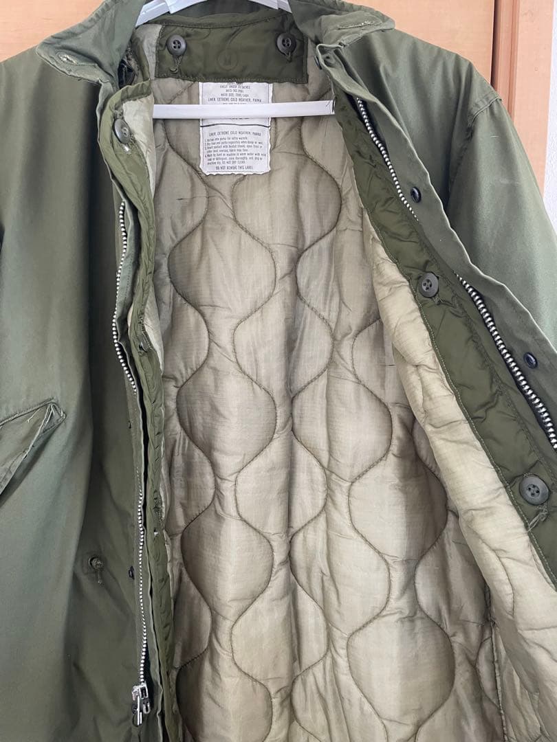 70's M65 アルミジップ　XS フルセット　ヴィンテージ　モッズコート