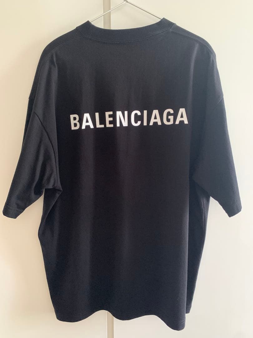 ⭐️新品 BALENCIAGA バレンシアガ　Tシャツ　ブラック(1070) XL