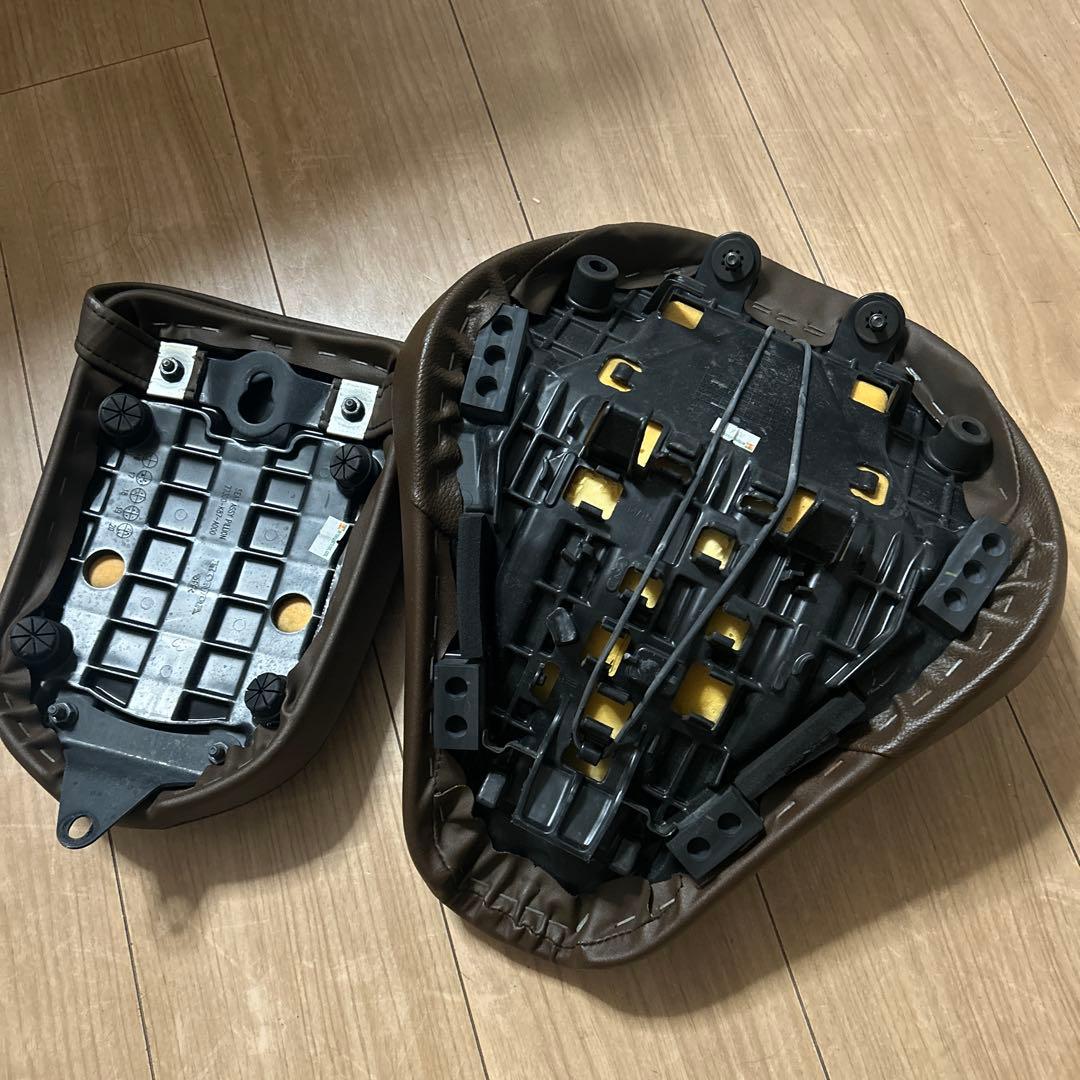 ホンダ レブル250 ブラウン キルティング シート