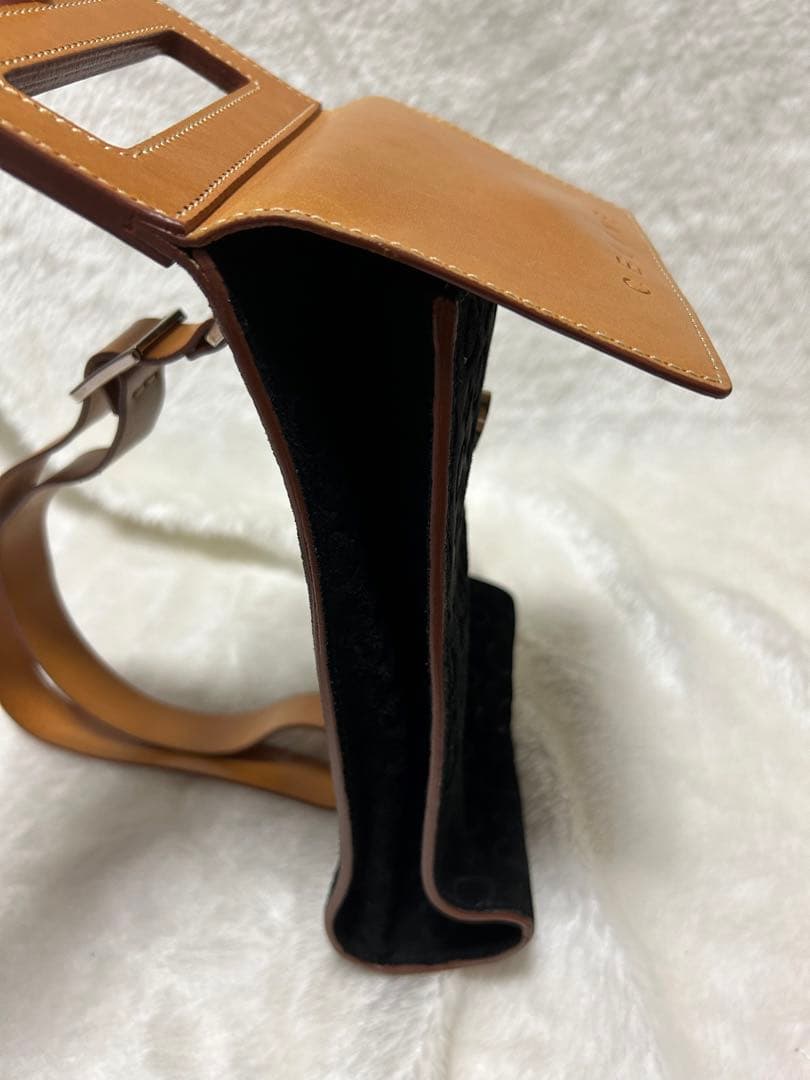 CELINE ボディバッグ ブラック・ブラウン
