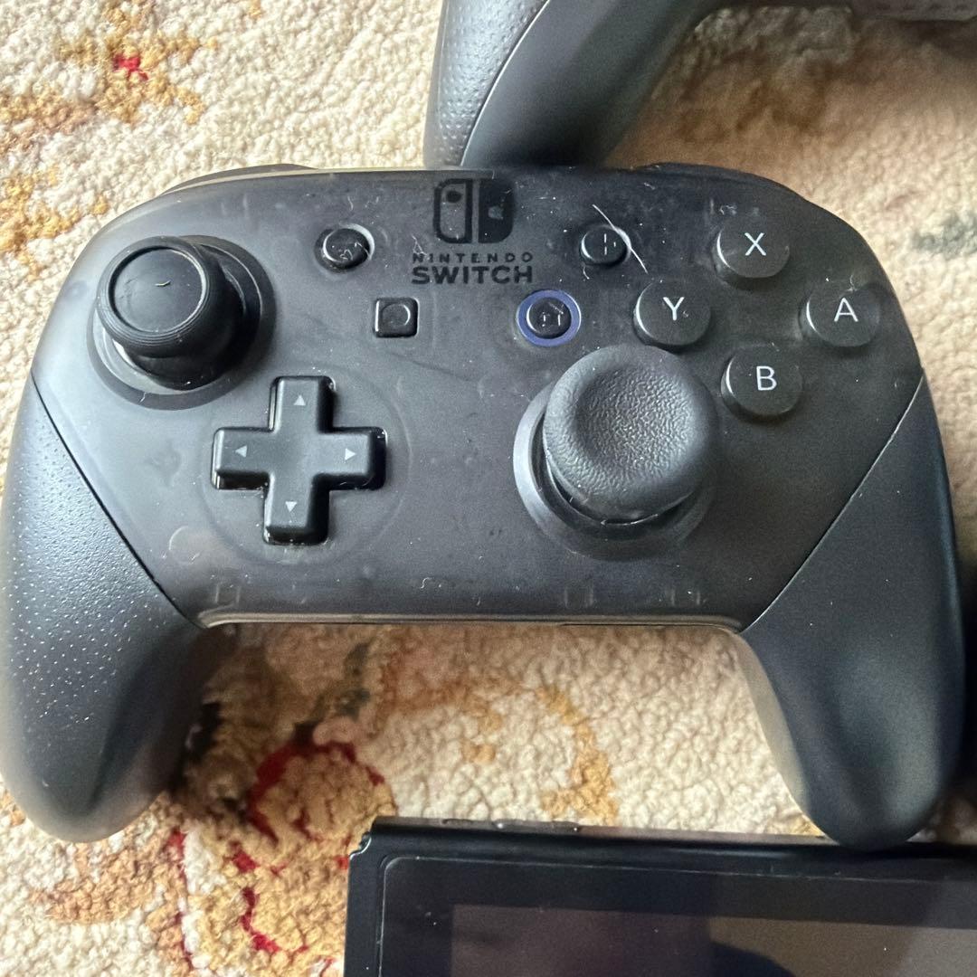 【ジャンク品】Nintendo Switch 本体 ジョイコン　純正プロコン