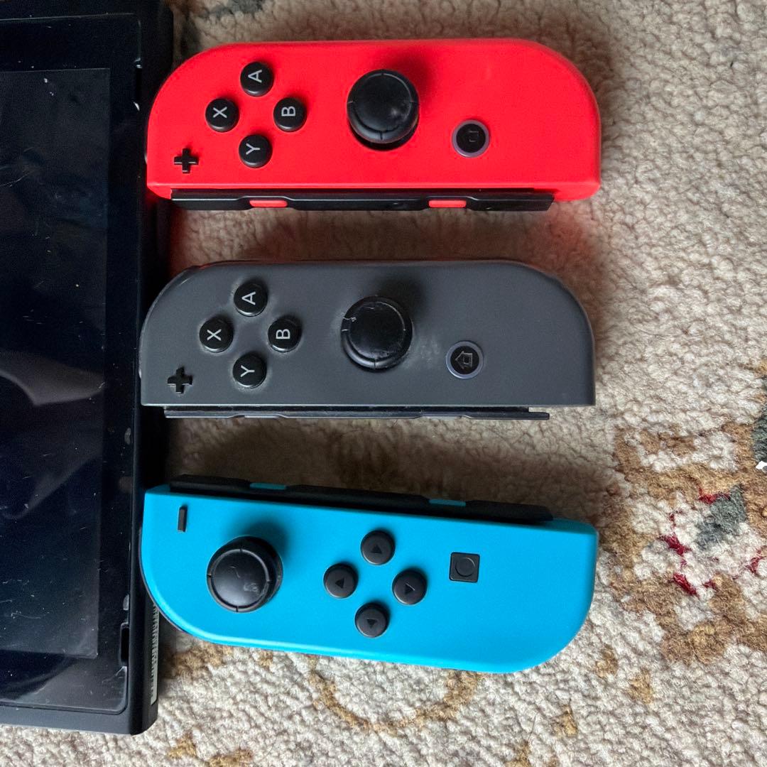 【ジャンク品】Nintendo Switch 本体 ジョイコン　純正プロコン
