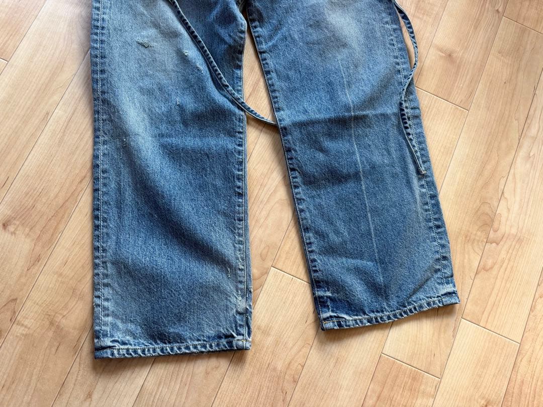 Whim Gazette(ウィム ガゼット)サスペンダーDENIM デニム