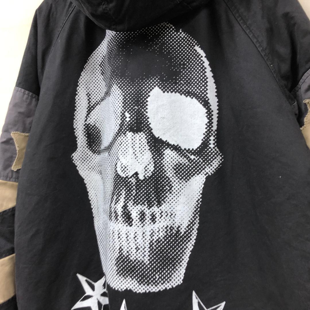 old GLAD NEWS モッズコート スタッズ ドクロ クロス y2k
