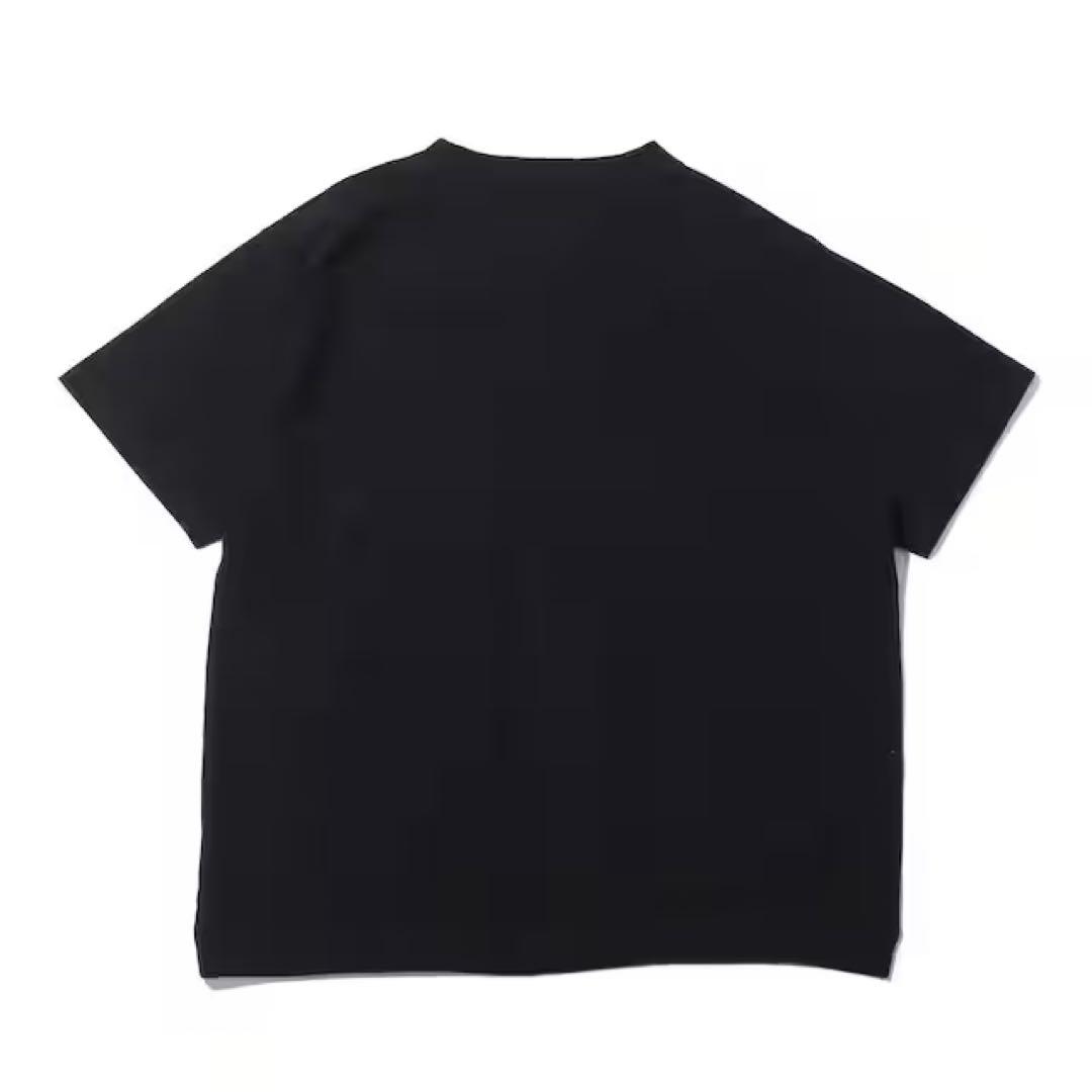 【ブラック】ノースフェイスパープルレーベルハイバルキーハーフスリーブポケットT