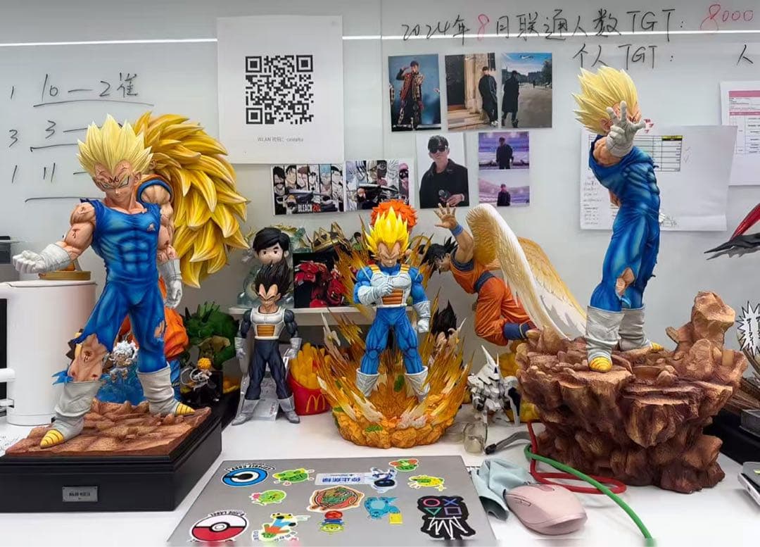 ドラゴンボール ベジータ ガレキ ガレージキット スタチュー X⑧③
