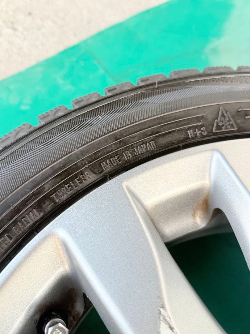 インチ スズキ ホイール 155/65R14 冬用タイヤ付きPCD100/4穴