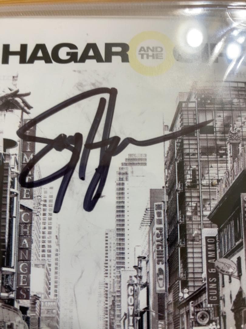 サミー・ヘイガー　直筆サイン入り CD　Sammy Hagar