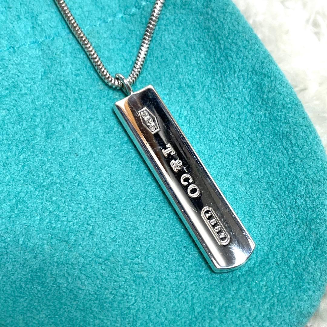TIFFANY&Co.ティファニー　ナローバーネックレス　メンズ/レディース