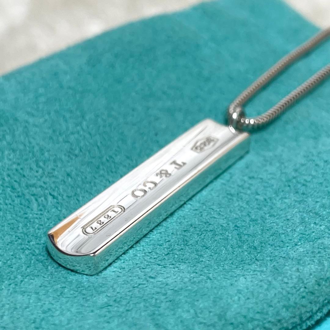 TIFFANY&Co.ティファニー　ナローバーネックレス　メンズ/レディース